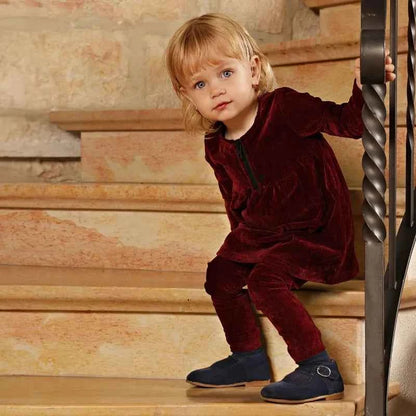 Summer black ribbed family matching clothes maxi dress baby top and pants set boy girl t-shirt outside suit kids clothing