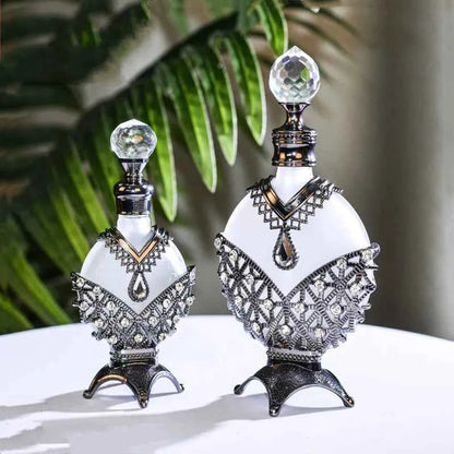 2/10pcs 10/30ml New Vintage Essential Oil Bottle Attar Oil Bottle Volatile Oil Container Perfume Bottle  Cosmetic Packing Gift