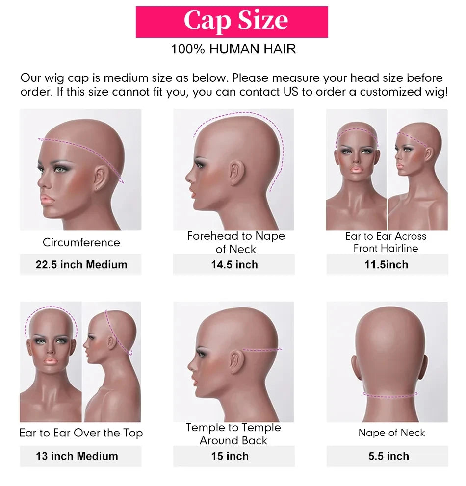 Loose Deep Wave 13x4 Lace Front Human Hair Black Wigs Deep Wave Brazilian 5x5 Closure Wear And Go Glueless Human Hair Curly Wigs - AMULET RING STORE