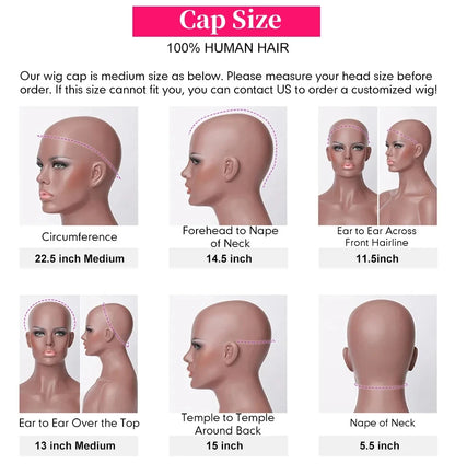 Loose Deep Wave 13x4 Lace Front Human Hair Black Wigs Deep Wave Brazilian 5x5 Closure Wear And Go Glueless Human Hair Curly Wigs - AMULET RING STORE