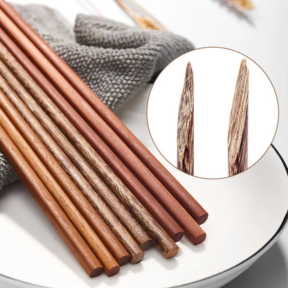 GIANXI 18CM/42CM Salad Hot Pot Chinese Chopsticks Chicken Wings Wood Fried BBQ Chopsticks Food Sushi Sticks Kitchen Bar Supplies - AMULET RING STORE