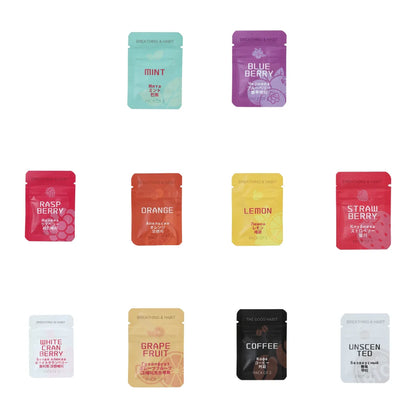 1/10 Flavors Aromatherapy Diffuser Necklace Pendant Quitting Smoking Breathing Necklace Neutral & Essential Oil Diffuser Lockets - AMULET RING STORE