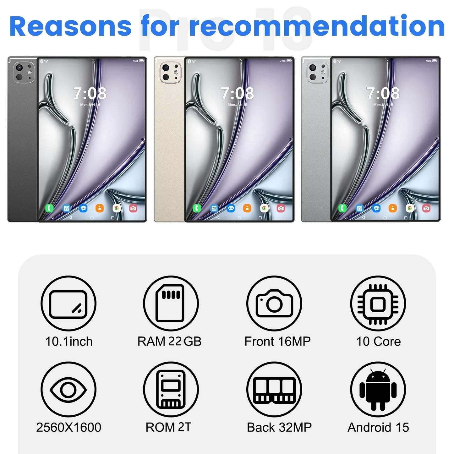 2025 Pad 9S Pro Tablet Android 15 22GB+2T Tablette Snapdragon888 Tablet PC Original Global Version 5G Dual SIM Card WiFi