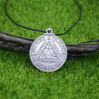 Nostalgia Key Of Solomon 7 Archangel Saint Michael Seal Pendant Necklace