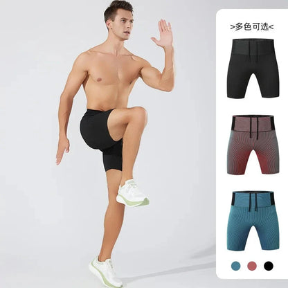 High Elasticity Men's & Women's Yoga Workout Shorts Two-Layer Moisture-Wicking, Ideal for Running and Fitness Enthusiasts!