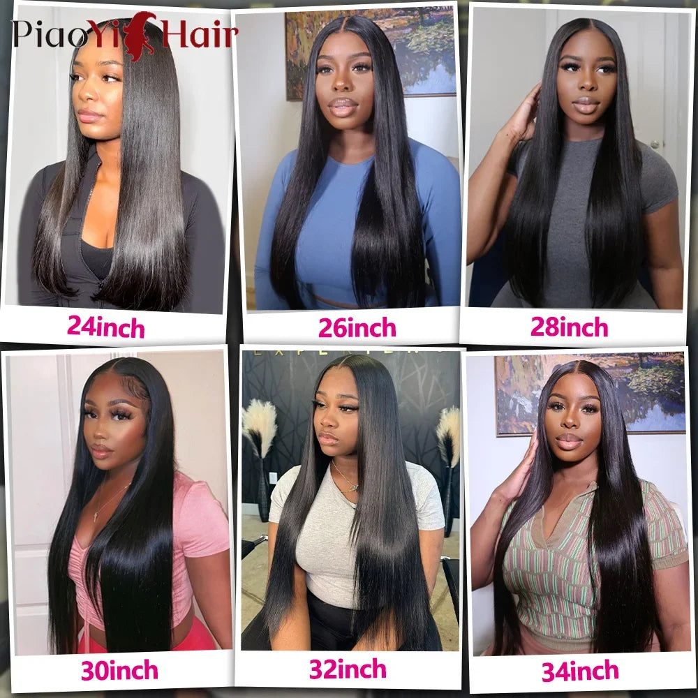 12A Double Drawn Straight Human Hair Bundle 100% Raw Human Hair 20 22 24Inch Unprocessed Virgin Human Hair Extension Top Quality