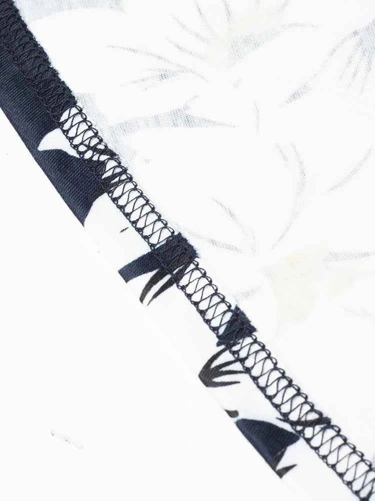 Nice-forever Vintage Elegant Floral Print Pleated Round neck vestidos A-Line Pinup Business Party Women Flare Swing Dress A102