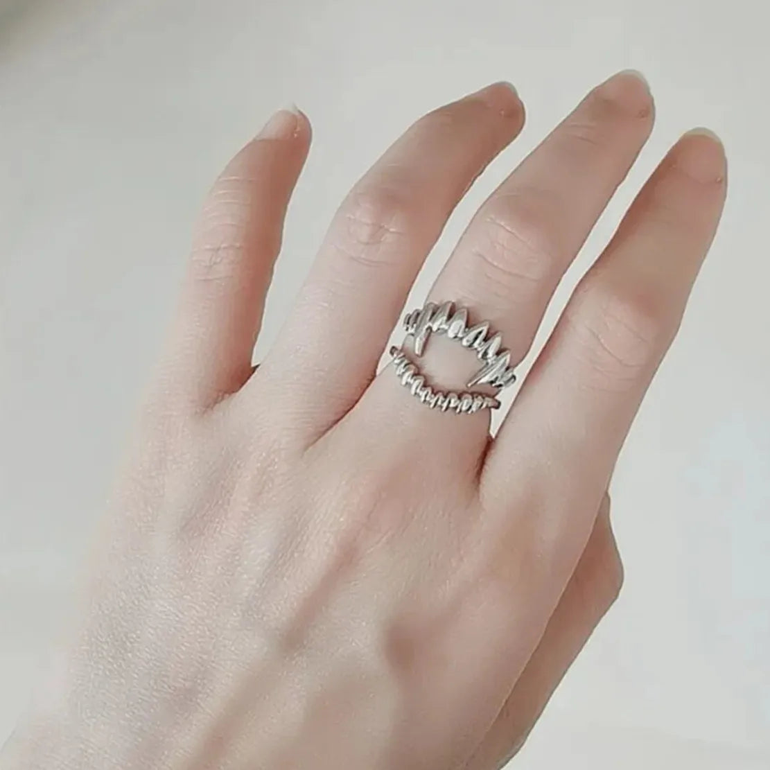 Game Baldur's Gate 3 Rings Cosplay Astarion Vampire Props Adjustable Metal Jewelry Accessories Ring Halloween Xmas Gift ﻿ - AMULET RING STORE