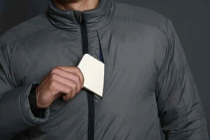 Winter Outdoor Jackets Men Parkas Warm Lightweight Tactics Causal Jacket Heat Reflective Windproof Hiking Coat Windbreaker