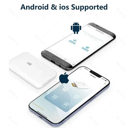 New! MT53 Color Photo Wifi Printer Portable Mobile Phone Mini Bluetooth Handheld Pocket Printing Machine 2x3 inch Sticky-Backed