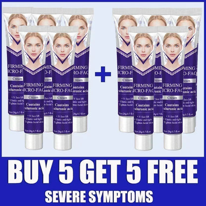 Effective V-Shape Face Slimming Lifting Facial Cream Lift Up V Double Chin Cheek Slimming Firming Anti Wrinkle Beauty Skin Care - AMULET RING STORE