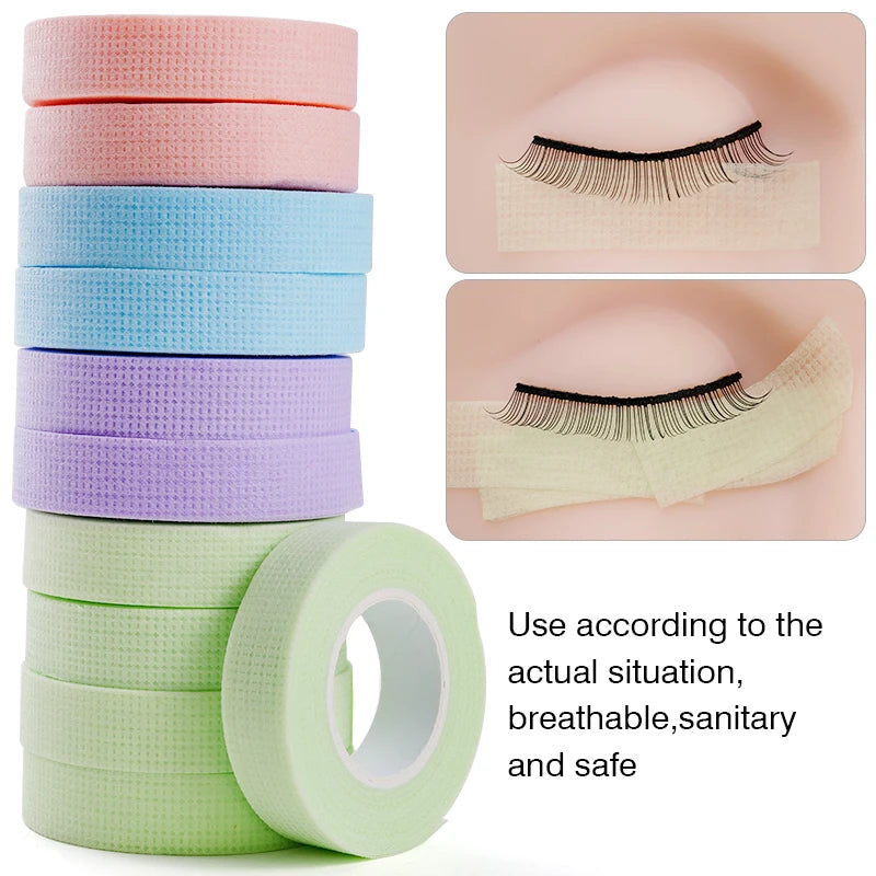 2/4PCS Micropore Eyelash Tape Lashes Lifting Tapes Under Eyes Breathable Easy To Tear Medical Tapes Eyelash Extension Supplies - AMULET RING STORE