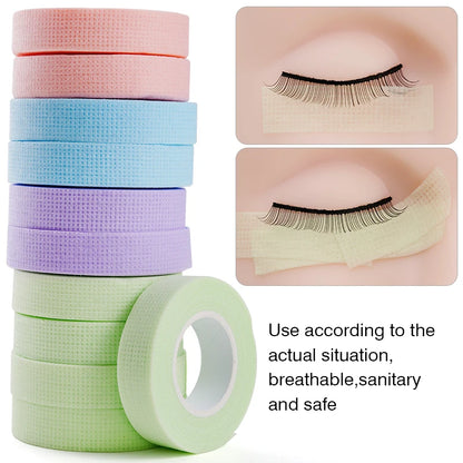 2/4PCS Micropore Eyelash Tape Lashes Lifting Tapes Under Eyes Breathable Easy To Tear Medical Tapes Eyelash Extension Supplies - AMULET RING STORE