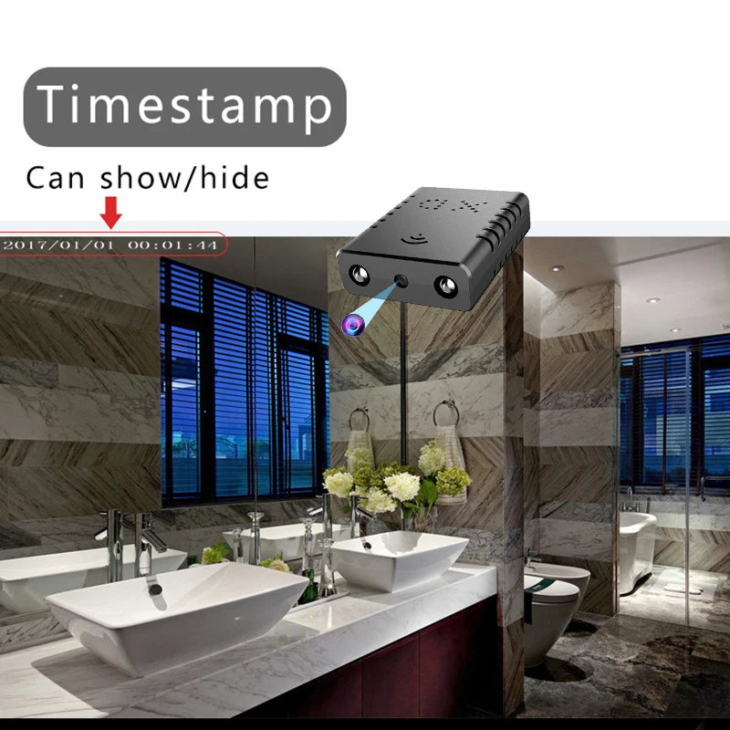 WiFi XD Smart Wireless Camcorder HD 1080P Mini Camera Ip Smallest Mini Camcorder Sport Micro Camera Suport max 256GB TF Card - AMULET RING STORE