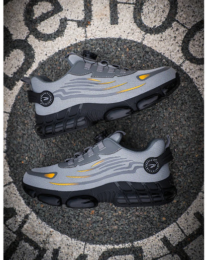 Breathable lace-free soft sole comfortable anti-smash anti-puncture labour insurance shoes - AMULET RING STORE