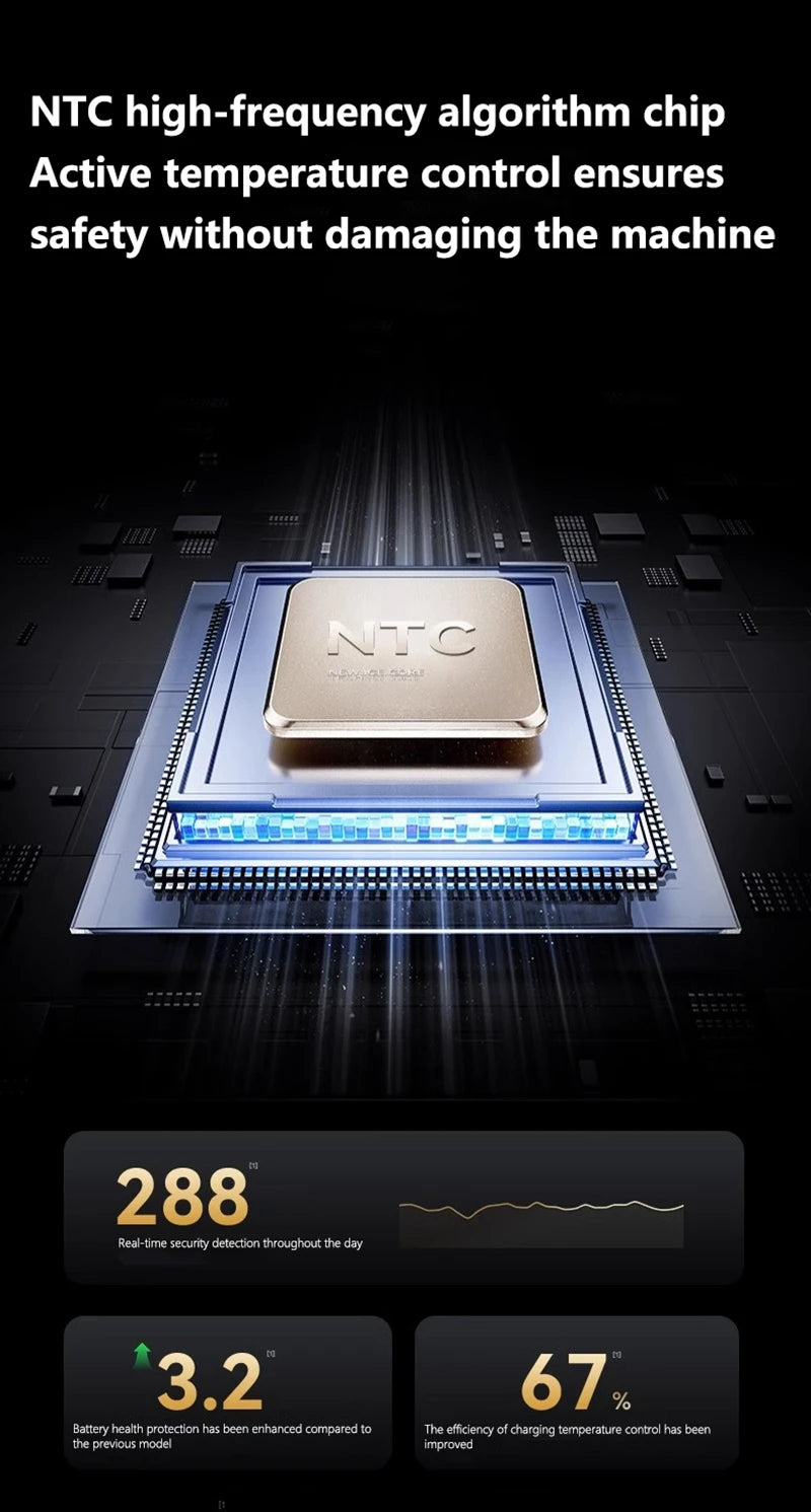 ONEPLUS 10000mAh Wireless Magnetic Power Bank Super Fast Charging Real Large Capacity Portable Battery Charger For iPhone Huawei - AMULET RING STORE