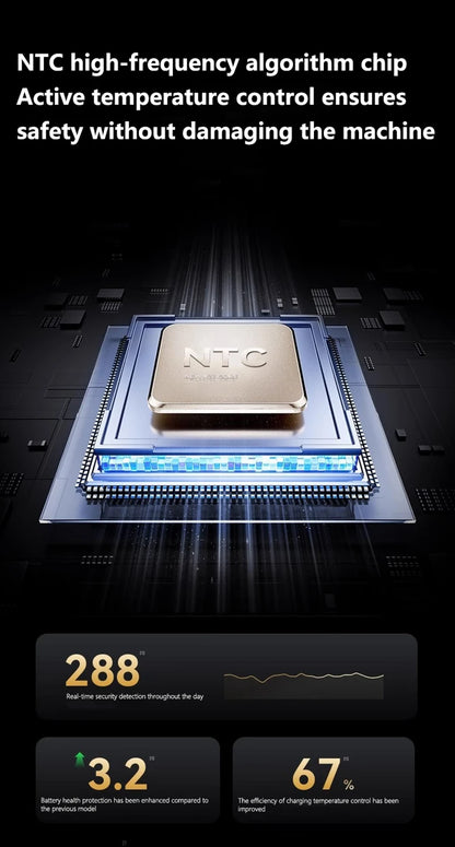 ONEPLUS 10000mAh Wireless Magnetic Power Bank Super Fast Charging Real Large Capacity Portable Battery Charger For iPhone Huawei - AMULET RING STORE