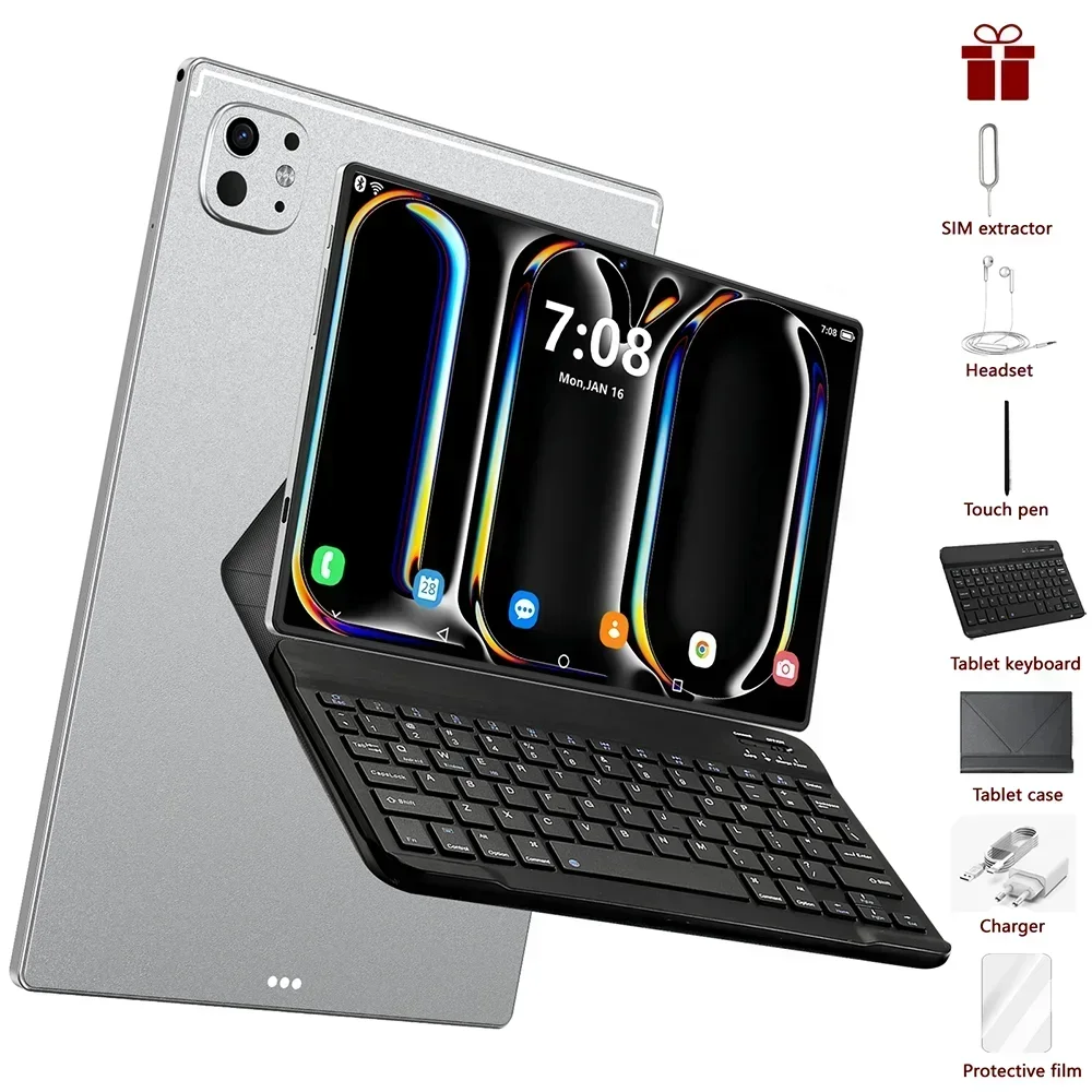 2025 Pad 9S Pro Tablet Android 15 22GB+2T Tablette Snapdragon888 Tablet PC Original Global Version 5G Dual SIM Card WiFi