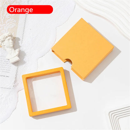 Drawer Jewelry Packaging Box Nail Earrings Necklace Ring Storage PE Film Suspension Anti-oxidation Gift Box Jewelry Box Joyero - AMULET RING STORE
