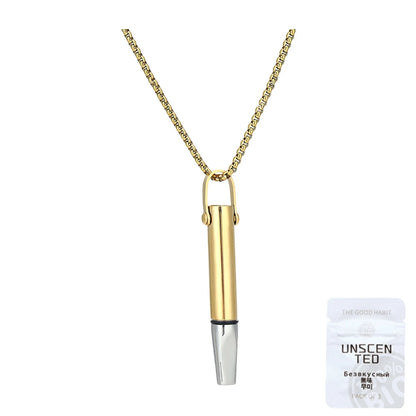 1/10 Flavors Aromatherapy Diffuser Necklace Pendant Quitting Smoking Breathing Necklace Neutral & Essential Oil Diffuser Lockets - AMULET RING STORE