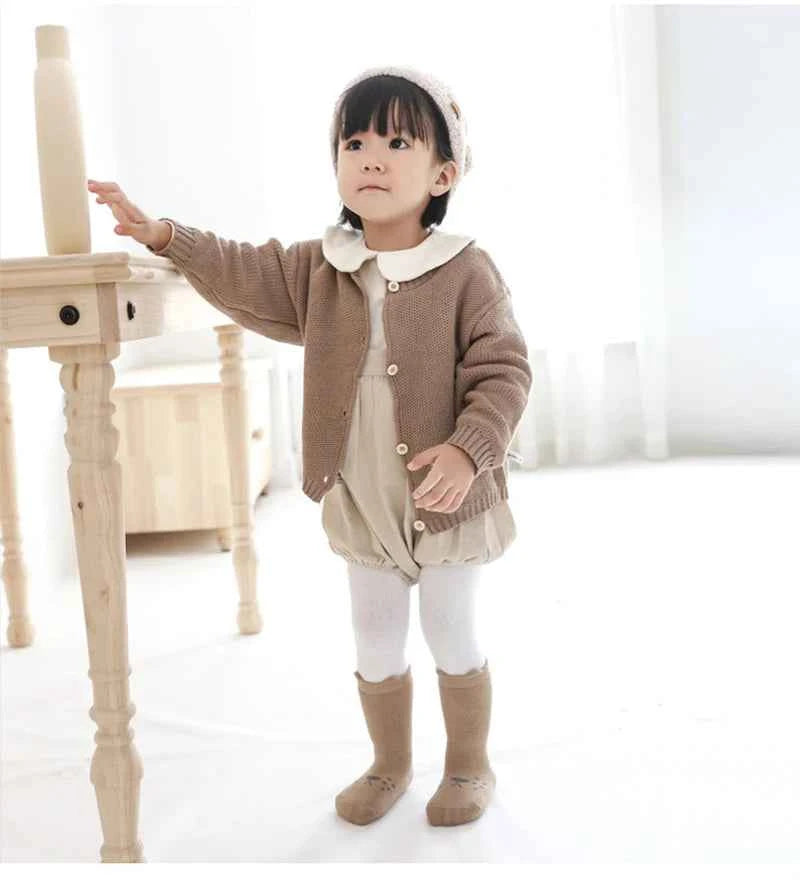 3 Pairs Winter Warm Newborn Baby Girls And Boys Anti-Slip Socks Toddler Cute Cartoon Floor Wearing Accessories - AMULET RING STORE