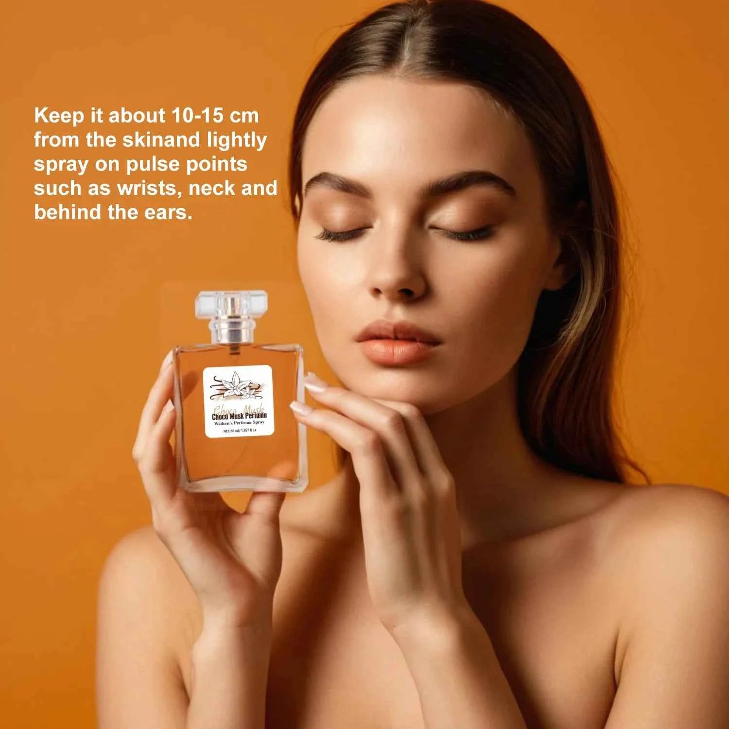 50ml Choco Musk Perfume Women's Perfume Spray EAU DE PARFUM Spray With Sweet Chocolate and Musk Long-lasting Charming Fragrance