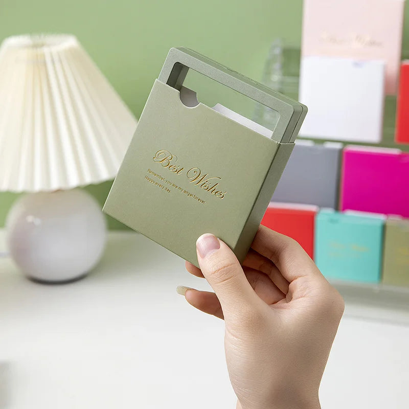 Fashion Jewelry Box Ring Earring Bracelet Necklace Display Stand Suspension Paper Cover Scratch Proof Shell Packing Dust Storage - AMULET RING STORE