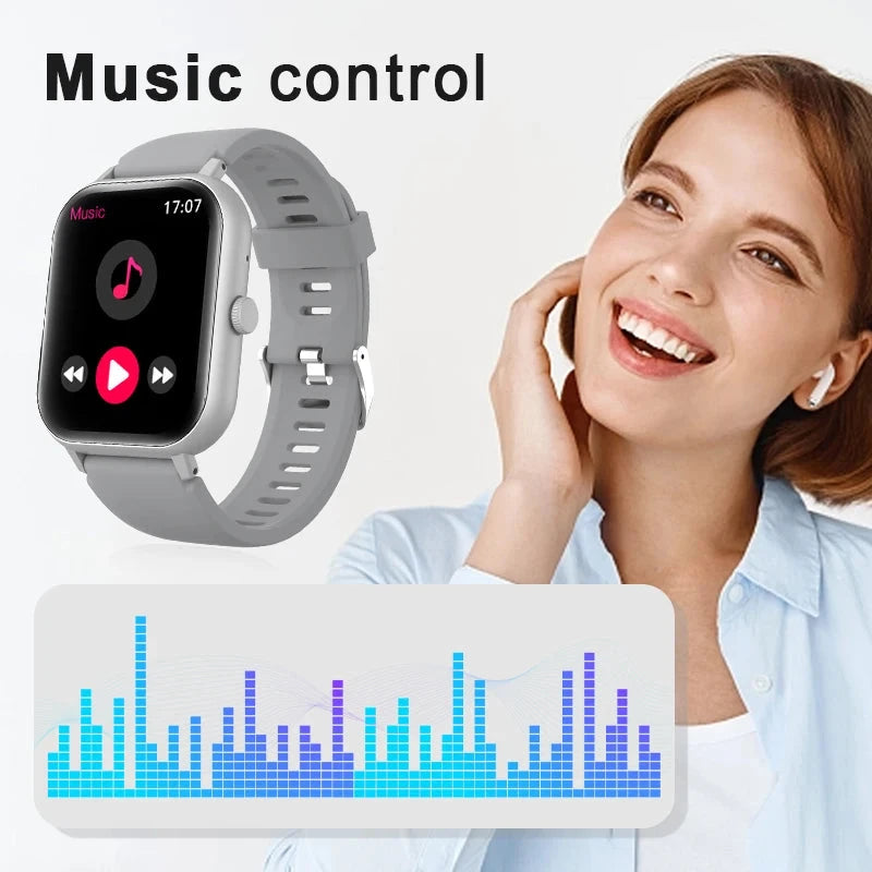 Smart watch, wireless calling /dial, multi -Sport mode,Suitable for men and women, sports watches, for iPhone/Andriod