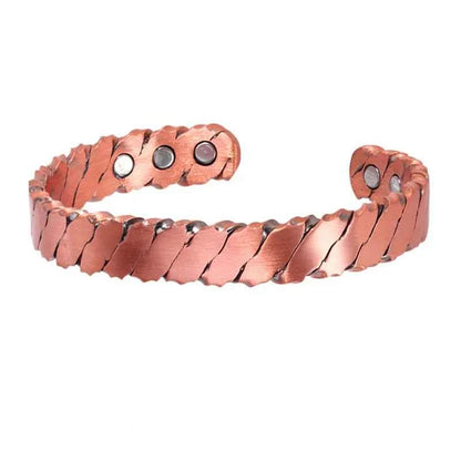 Women Tibetan Pure Copper Magnetic Healing Bracelet India Pattern Men's Spiritual Yoga Jewelry Adjustable Rope Inlay Style