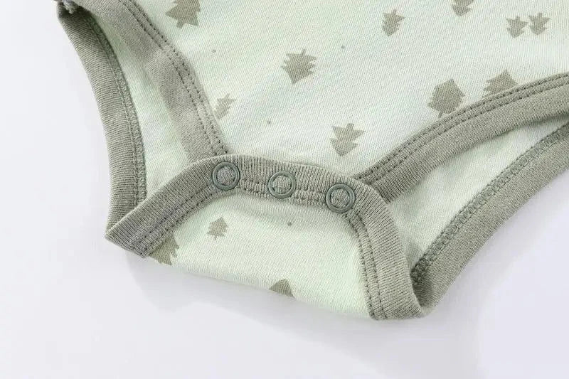 4Pieces Cotton Newborn Bodysuit Print Baby Girl Clothes 0-12M Cartoon Baby Boy Clothes Summer Short Sleeve Romper Bebes - AMULET RING STORE