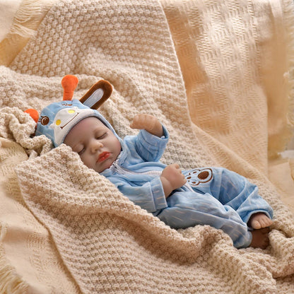 16 Inch 40cm Loulou Full Body Soft Vinyl Girl Reborn Baby Doll Lifelike Bebe Reborn Doll Toys Realistic Baby Doll Toys