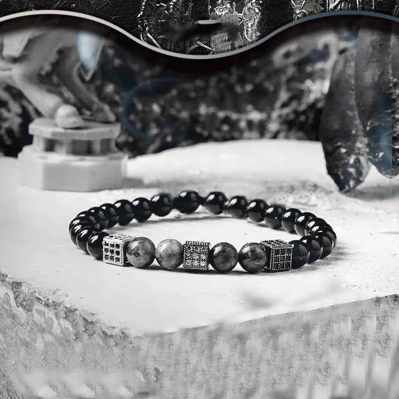 5A Real Natural Red Tiger Eye Beads Stone Bracelet Men Women Zircon Accessories Handmade Jewelry Gift for Girlfriend Wholesale