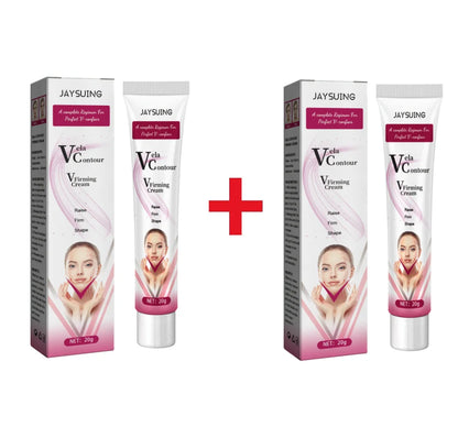 V-Shaped Face Cream Lift Firm Tighten Remove Double Chins To Create A Small V Slim-ming Face Anti Agin-g Beauty Massage Products - AMULET RING STORE