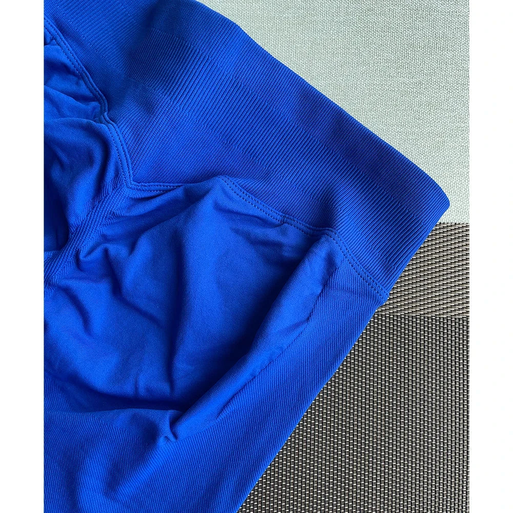 TKITK Leggings Women Seamless Sports Yoga Pants Low Ribbed Band Gym clothes Fitness Workout wear Scrunch Bum Tights - AMULET RING STORE