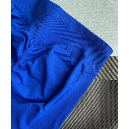 TKITK Leggings Women Seamless Sports Yoga Pants Low Ribbed Band Gym clothes Fitness Workout wear Scrunch Bum Tights - AMULET RING STORE