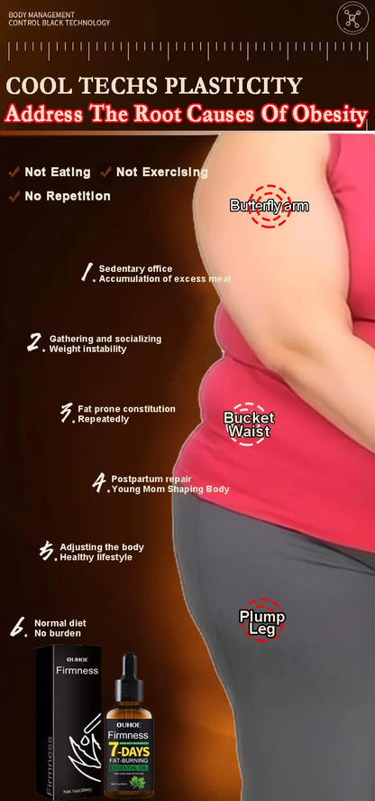 Effective Weight Loss Oil for Fast Burning of Belly Waist Leg Fat - Quick Fat Reduction Solution