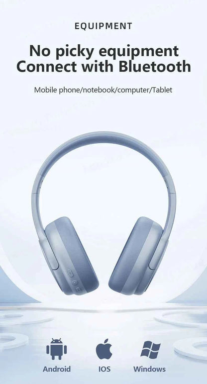 Original Lenovo TH20 Wireless Earphones Head Mounted Bluetooth Headphones HD Stereo Low Latency Music Game Earbuds Sport Headset