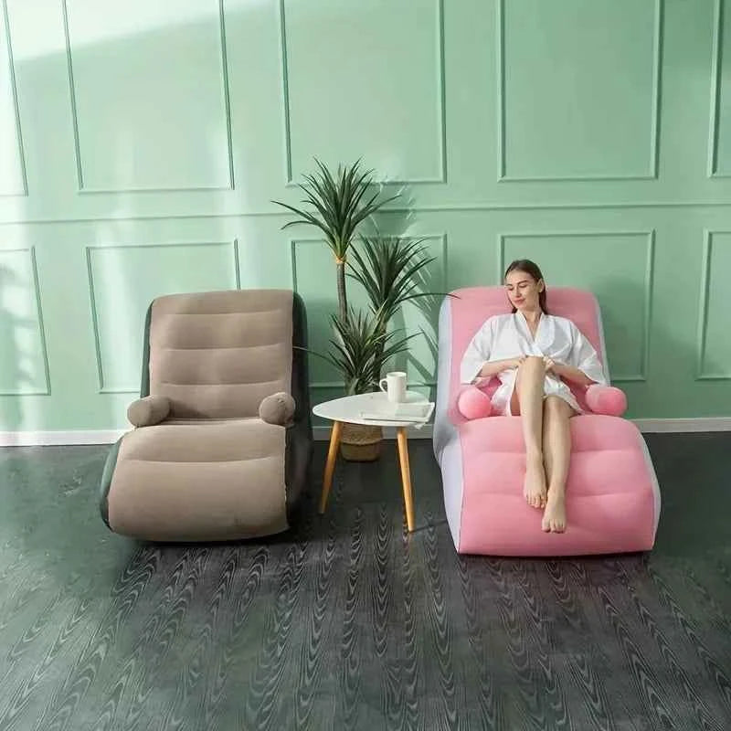 Outdoor Foldable Inflatable Sofa Lounge Couch Sleeping Bed Outdoor Chairs