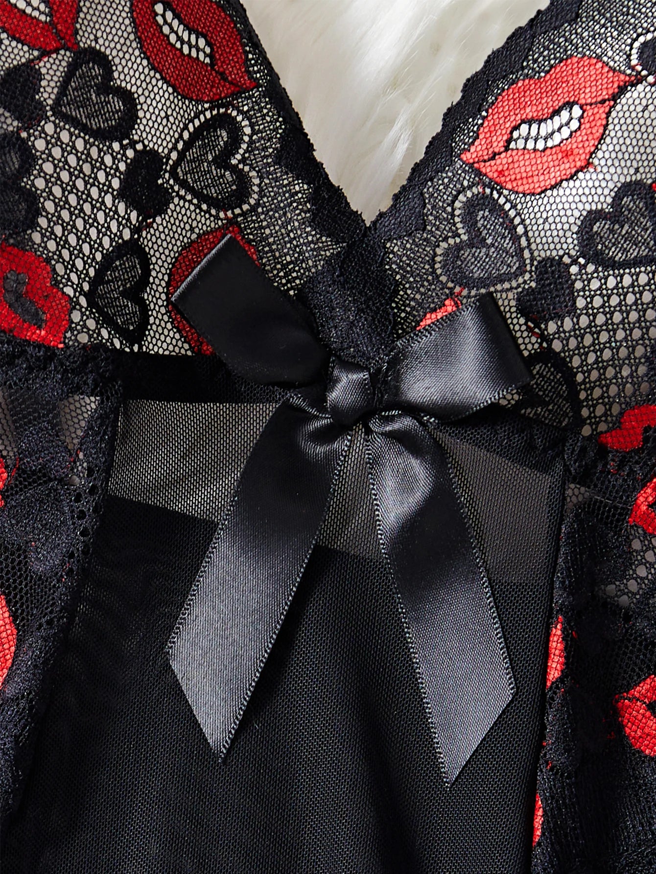 Erotic Nightdress Clothe Women Nightgowns Sexy Nightwear Lace Patchwork Lingerie Nighty Sleepwear Wedding Pajama Set Date Parent - AMULET RING STORE