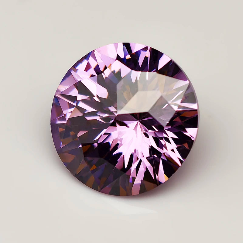 New 5A Quality Round Colored Empire Cut Cubic Zirconia Stones Loose Gemstone for Jewelry Making