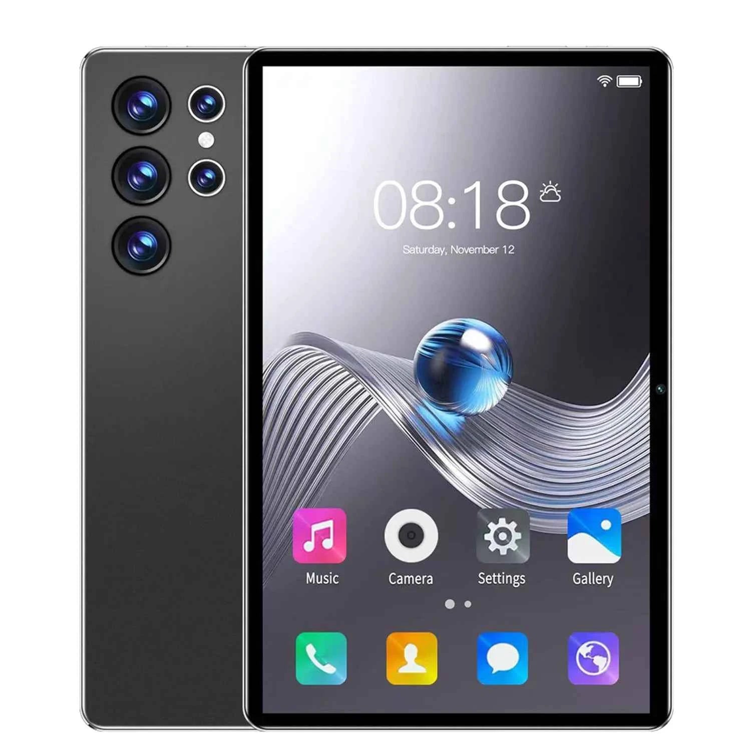 New Arrival 10.1 Inch Octa Core Android Tablets 6GB RAM 128GB ROM 4G Dual SIM Network AI Speed-up Tablet Bluetooth WiFi 6000mAh