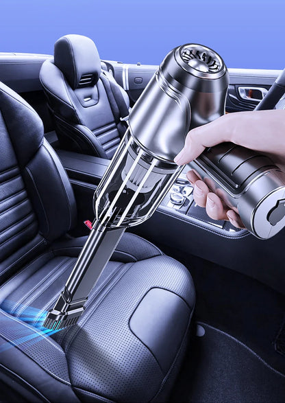 95000PA Car Vacuum Cleaner Wireless Strong Suction Vacuum Cleaner Portable Handheld Vacuum Cleaner Blower 2in1 for Car Home - AMULET RING STORE