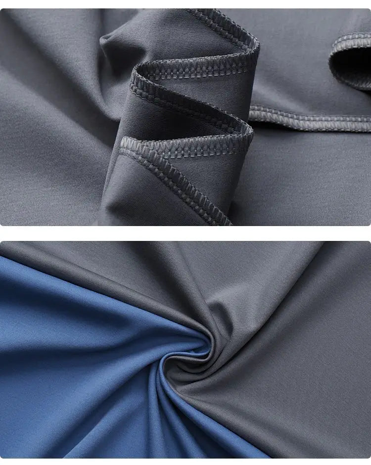 X-6XL Orange Men's Long Sleeve Shirt Luxurious Wrinkle Resistant and Non ironing Solid Business Casual Dress Shirt