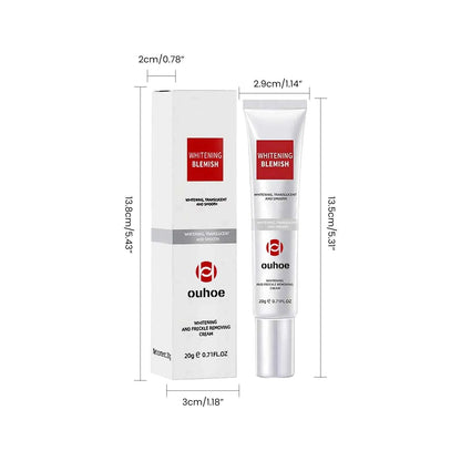 Ouhoe 20g Niacinamide Dark Spots Remover Cream Lighten Melanin Improve Dullness Brighten Skin Tone Smooth Face Repairing Cream