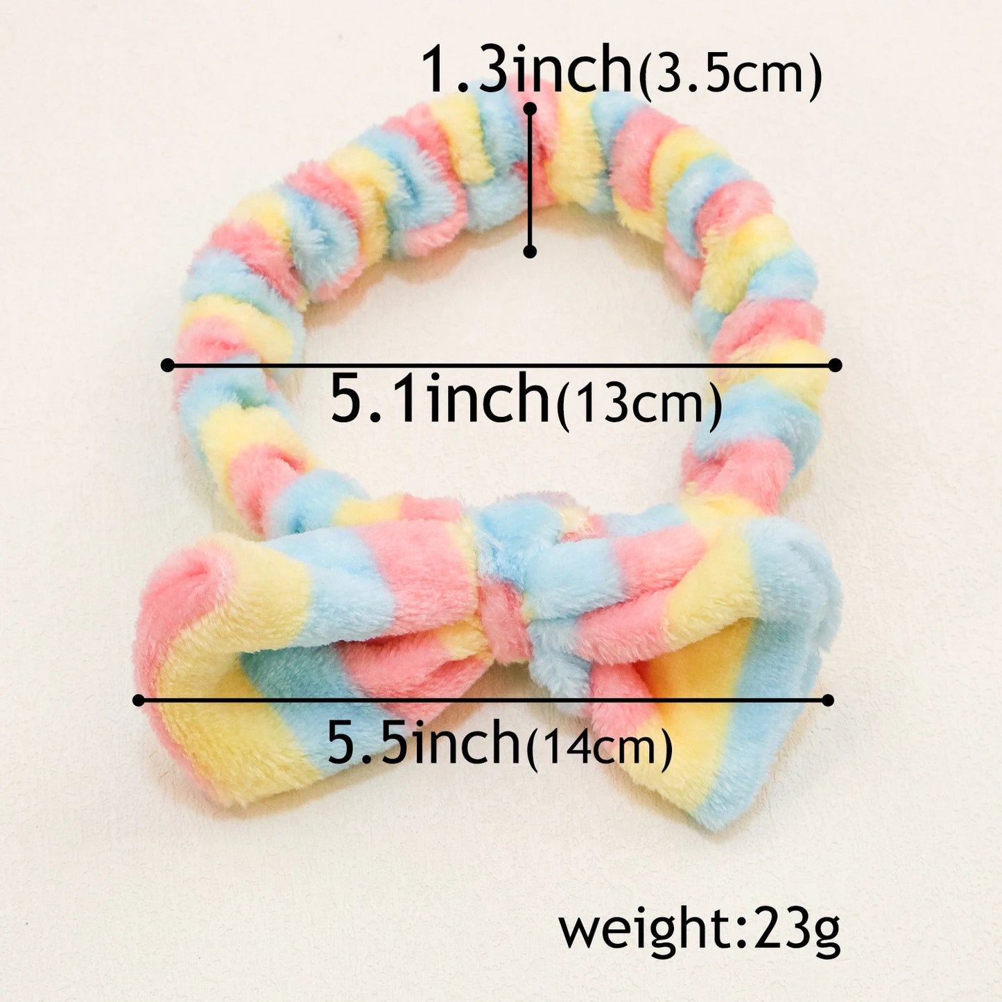 Fashion Coral Fleece Headbands Soft Elastic Spa Facial Hairband Girls Wash Face Head Wear Makeup Headband Women Hair Accessories - AMULET RING STORE