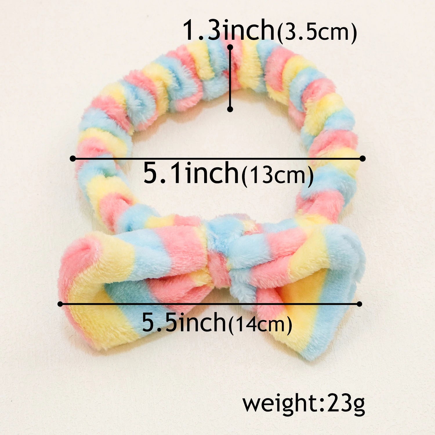 Fashion Coral Fleece Headbands Soft Elastic Spa Facial Hairband Girls Wash Face Head Wear Makeup Headband Women Hair Accessories - AMULET RING STORE