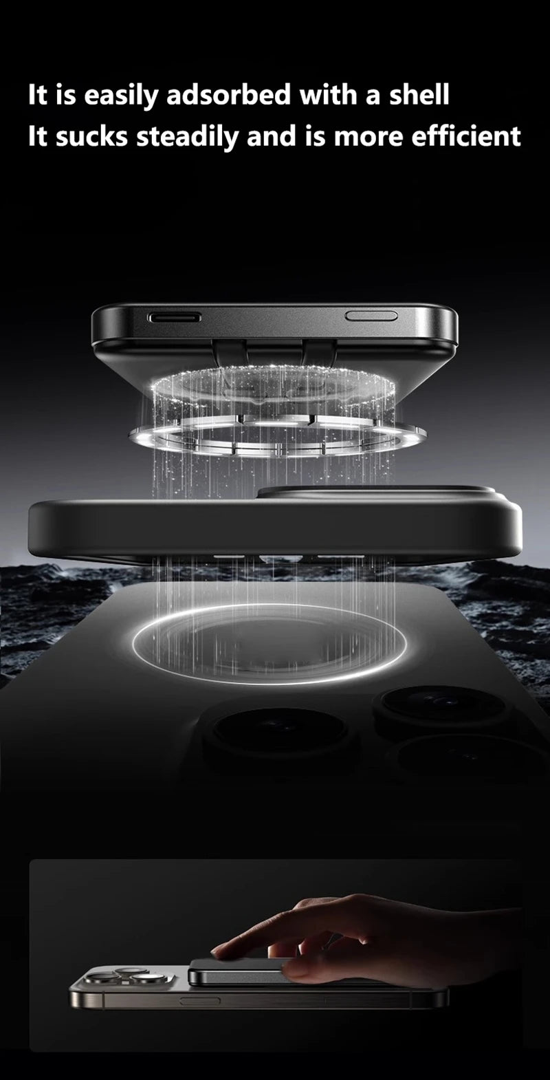 ONEPLUS 10000mAh Wireless Magnetic Power Bank Super Fast Charging Real Large Capacity Portable Battery Charger For iPhone Huawei - AMULET RING STORE