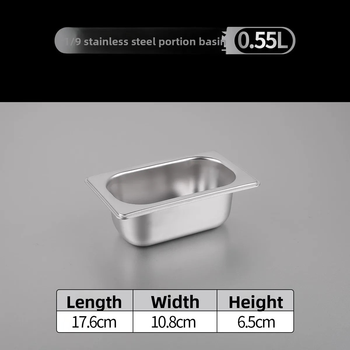 Stainl Steel Rectangular Covered Small Seasoning Box Food Container Thermal Rectangular Basin for Restaurant Kitchen - AMULET RING STORE