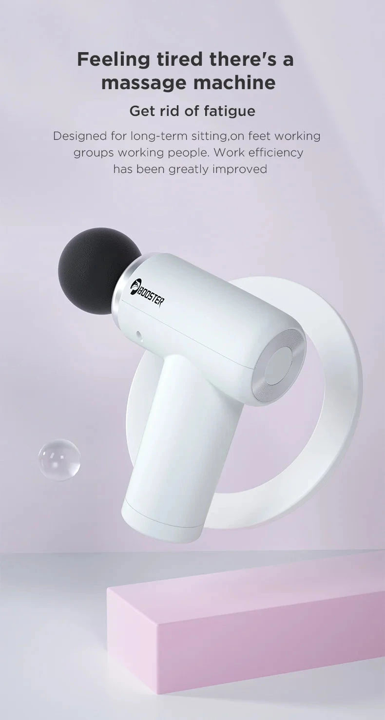BOOSTER X6 Massage Gun Home Multifunctional Fitness Women's Muscle Relaxation Electric Pounding Sports Massager - AMULET RING STORE