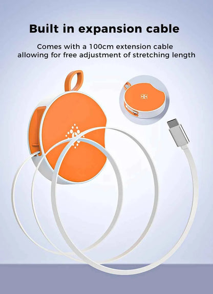 Wireless Charger for iPhone 15 14 13 Samsung S23 Huawei Mate60 15W Fast Charge with Hidden USB Cable Universal Charging Pad for